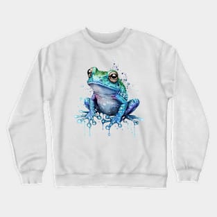 Blue Frog Crewneck Sweatshirt